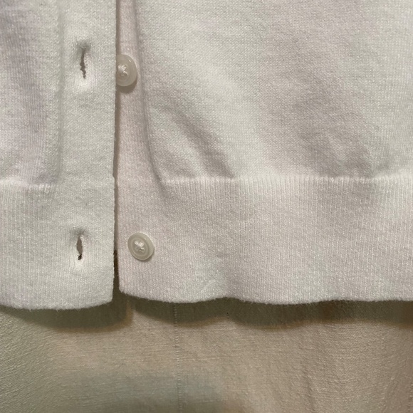 Old Navy White Women's Cardigan Sweater NWOT Size Small - Picture 7 of 13